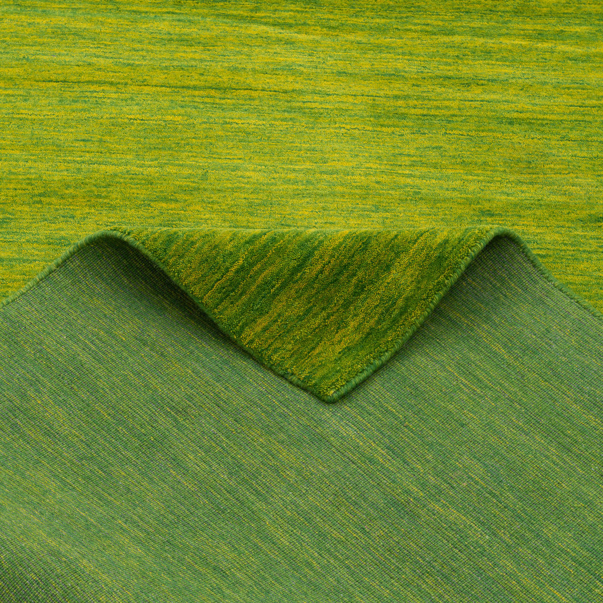 NATUR TEPPICH INDO NEPAL GABBEH SHIVA - Grün, Textil (200/290cm) - Pergamon