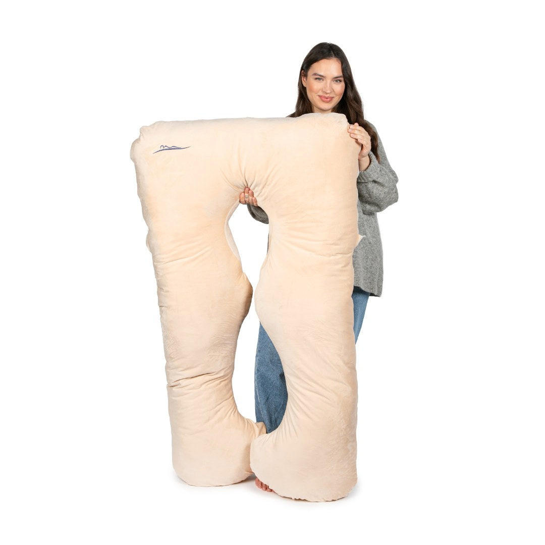 ERSATZBEZUG – Bambus (Beige) - Beige, Textil (100/150cm) - KomfortKissen