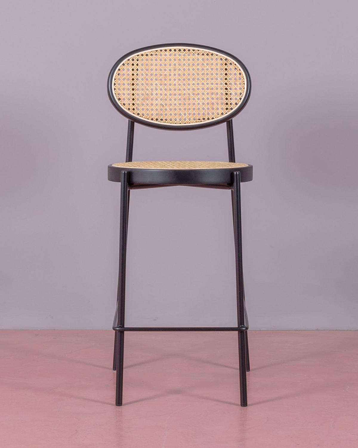 HOCKER Holz Schwarz - Schwarz, Holz (40/95/48cm) - Nest Dream