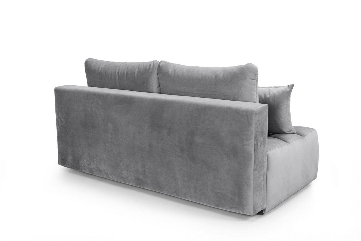 SOFA 200 cm in Aschgrau - Grau, Textil (200/92/115cm) - Home Collective