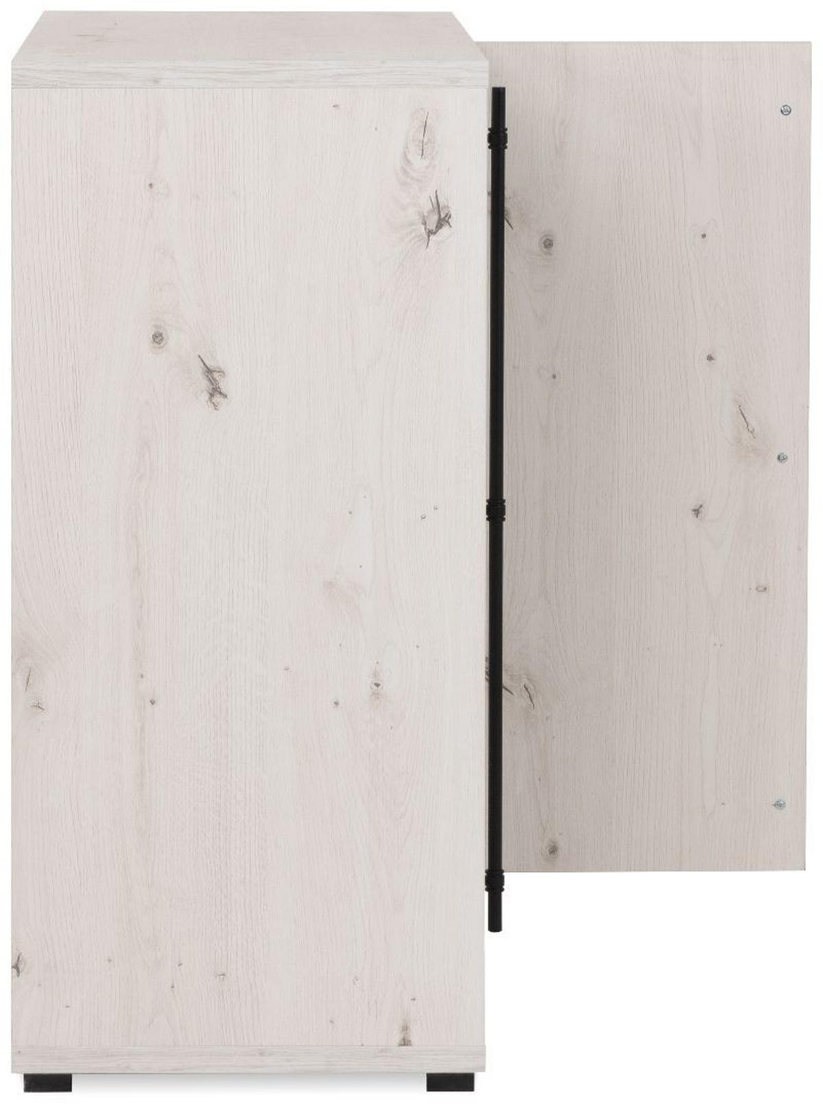 KOMMODE Almo 39/75/85 cm - Weiß, Holzwerkstoff (75/85/39cm) - Finori GmbH