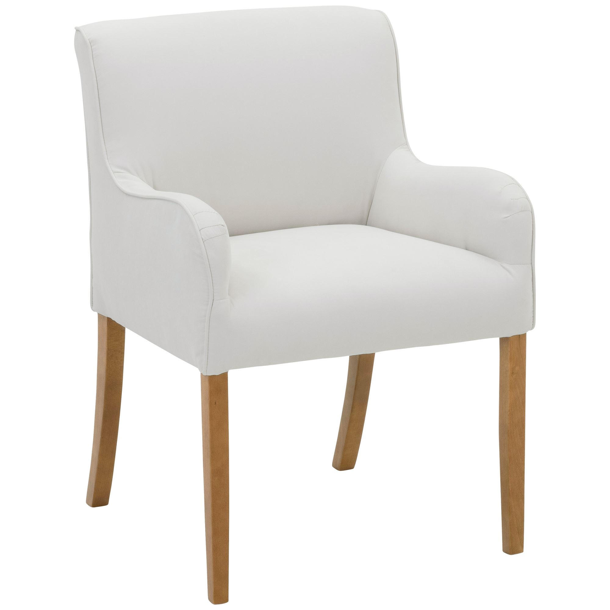 58aufmkessel Polsterstuhl Creme 55x81x58 cm