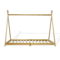 KINDERBETT Hellbraun 90/200 cm - Hellbraun, Holz (1/200/90cm) - Mobili Rebecca