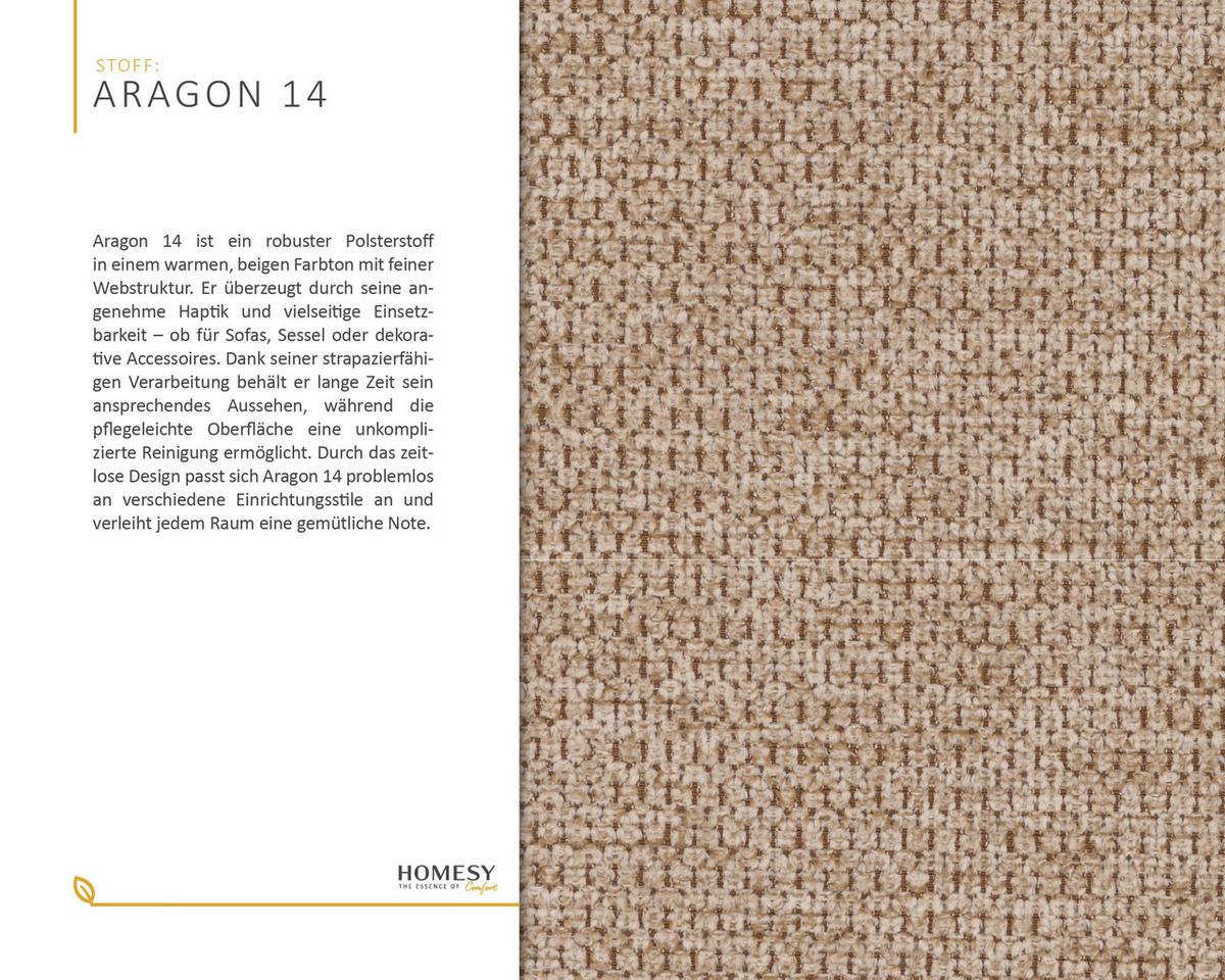 ECKSOFA Bellano Ecksofa L-Form- links oder rechts montierbar, braun - Braun, Holz (243/156cm) - Homesy