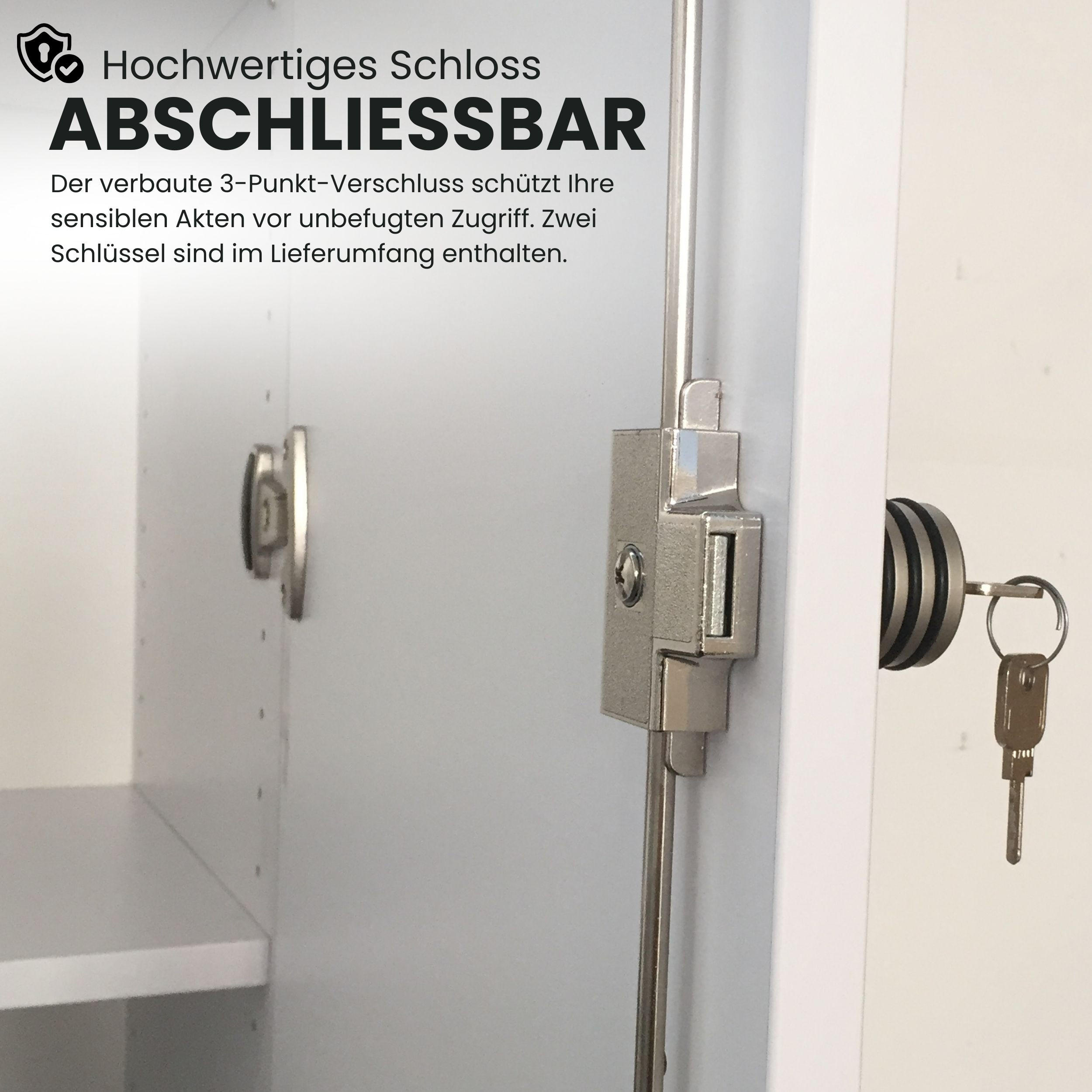 GARDEROBENSCHRANK 42/80/200,4 cm in Weiß/Nussbaumfarben - Nussbaumfarben/Weiß, Holzwerkstoff (80/200.4/42cm) - bümö