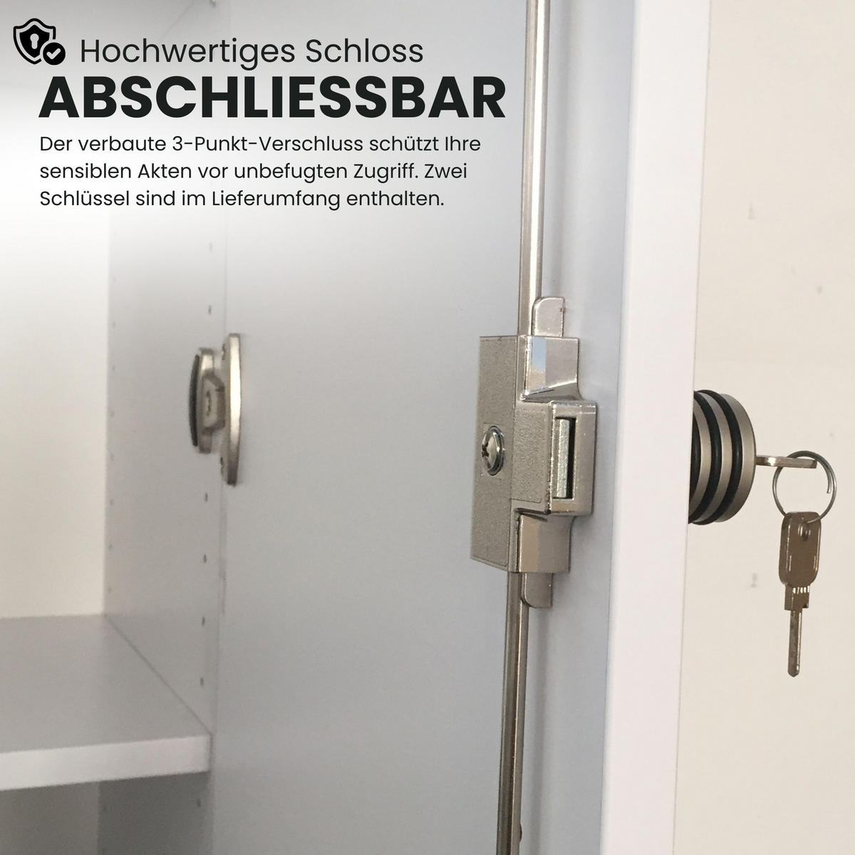 GARDEROBENSCHRANK 42/80/200,4 cm in Weiß/Nussbaumfarben - Nussbaumfarben/Weiß, Holzwerkstoff (80/200.4/42cm) - bümö