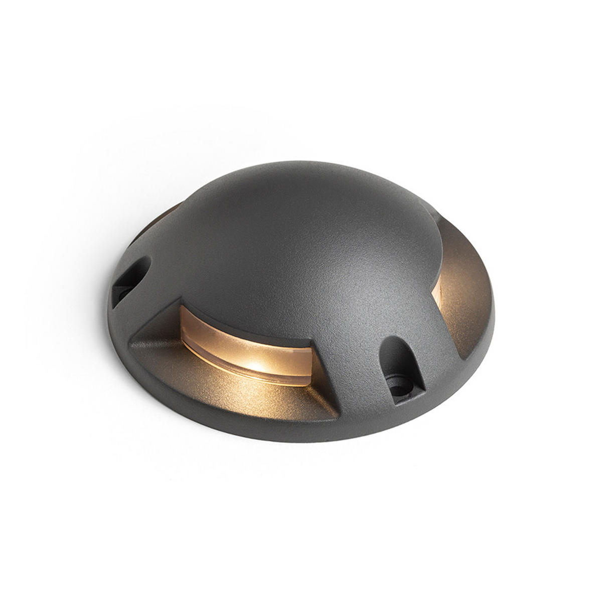 AUSSENLEUCHTE TOPTOP S III Anthrazitgrau 3 W IP67 - Grau, Metall (15/15/53cm) - Rendl