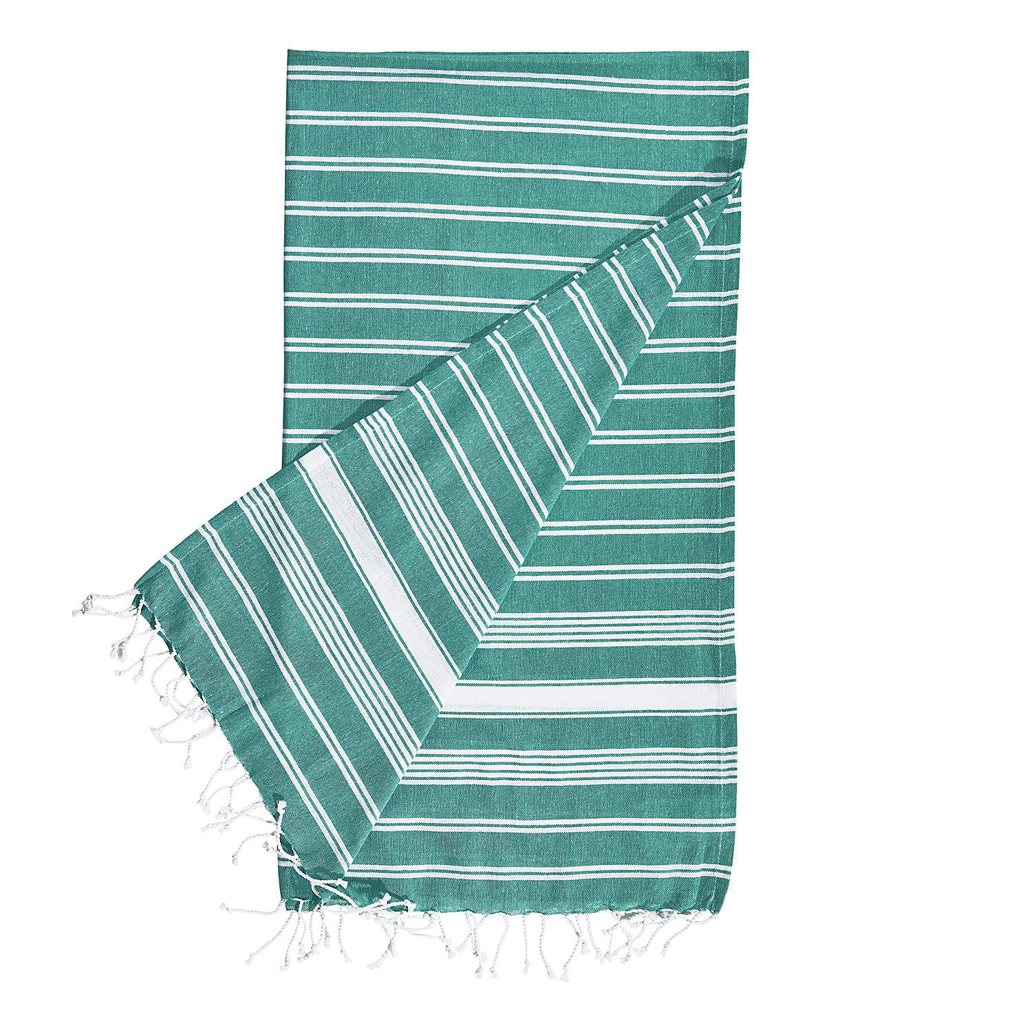 HAMAMTUCH (5er Set) Surfside - Türkis, Textil (90/170cm) - Butlers