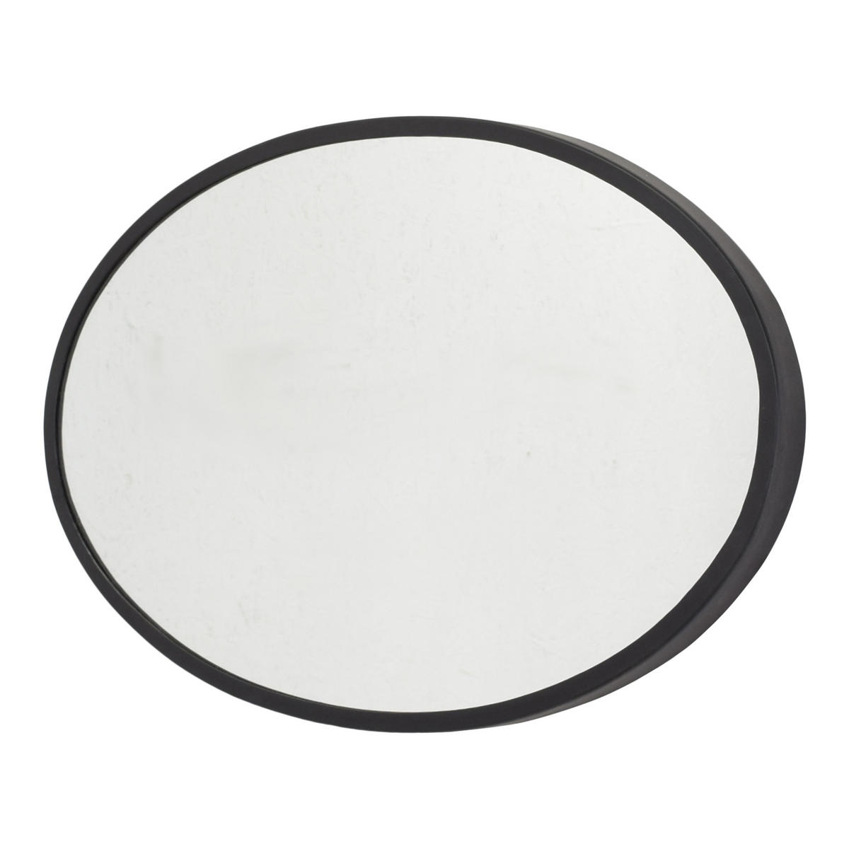 WANDSPIEGEL Rico Schwarz - Schwarz, Metall (40/60/4cm) - LOFT42