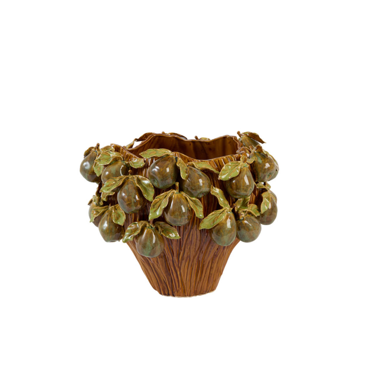 Light & Living Vase Braun 23.5 cm