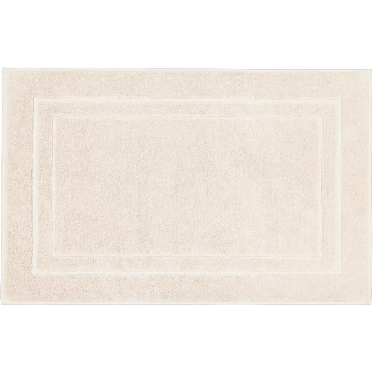 BADEMATTEN CLASSIC 303 TRAVERTIN - 366 - Beige, Textil (50/80cm) - Cawoe