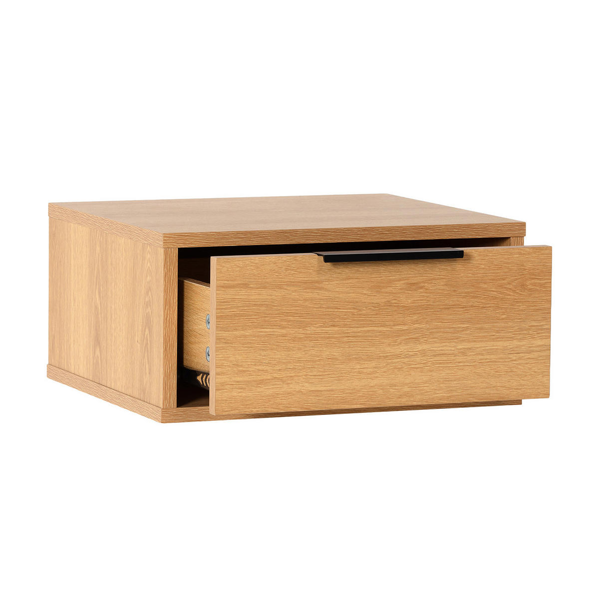 2er-Set SCHWEBENDER NACHTTISCH Eichenfarbe - Honigeiche, Holzwerkstoff (40/19/35cm) - VS Venta-stock