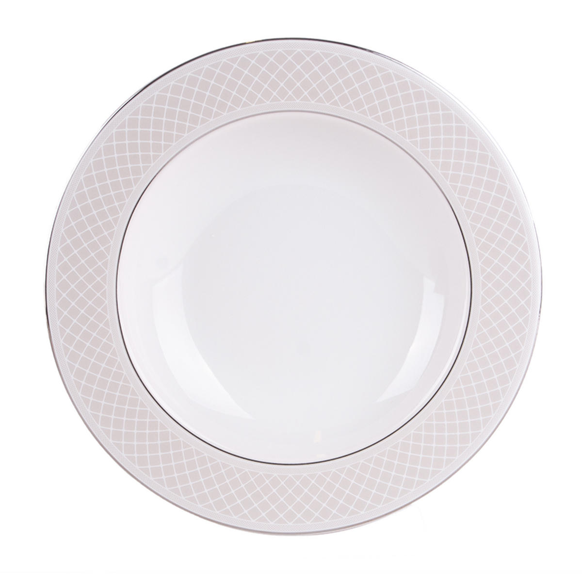 TAFELSERVICE SCANIA 6 Personen 18-tlg - Weiß, Keramik (27/9/27cm) - KONSIMO®