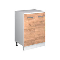 SKRINKA DO PODKROVIA Rion Dub Goldkraft 60 x 81.6 cm bez sklonu s 2 dverami - dub medový, kompozitné drevo (60/83.8/46cm) - Vicco