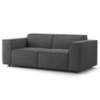 2-SITZER SOFA - Anthrazit, Textil (189/70/96cm) - home24