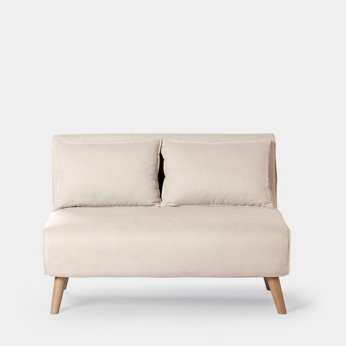 SCHLAFSOFA Noa Beige 117 cm x 79 cm - Beige, Textil (117/79/75cm)