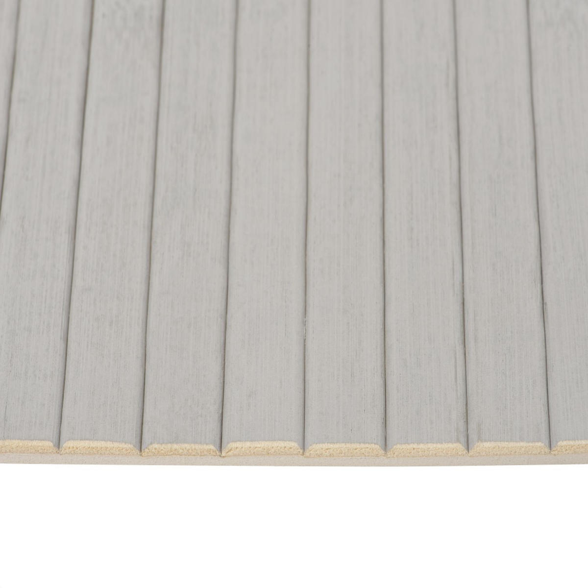 BADEMATTE SALZBURG - Hellgrau, Naturmaterialien (50/80cm) - WohnDirect