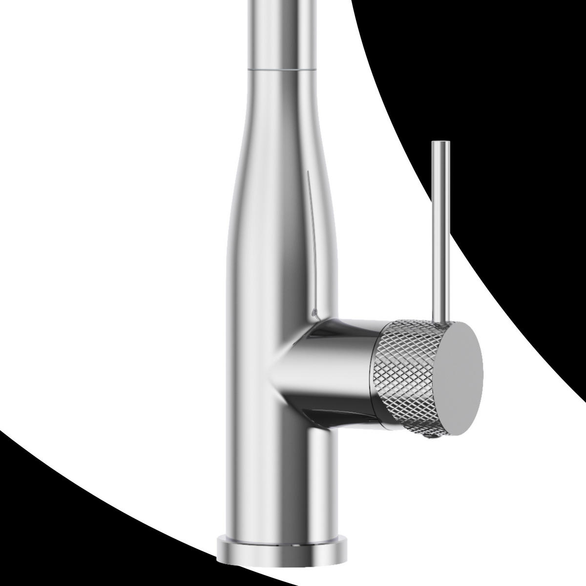 KÜCHENARMATUR Vector Chrom mit Ausziehbrause 2 Funktionen 46 cm - Chromfarben, Metall (27/46/27cm) - Granitan