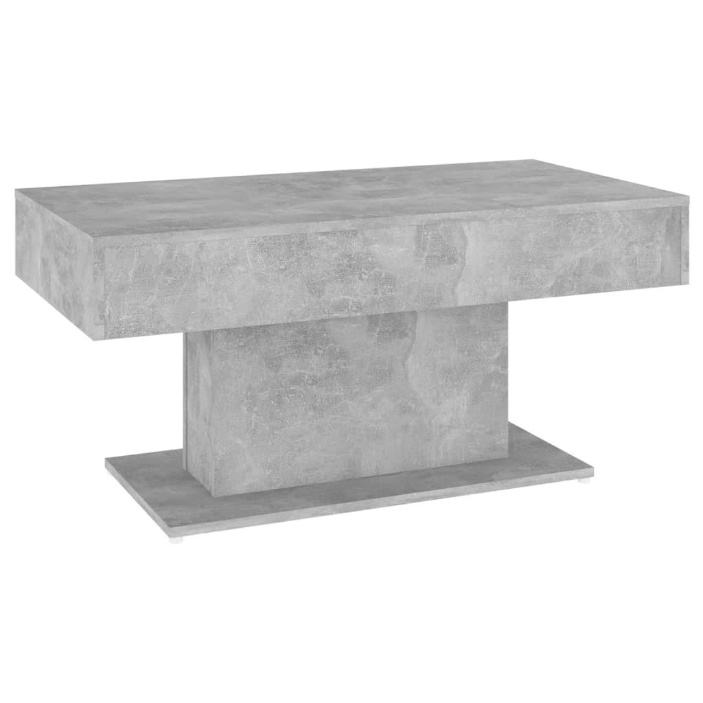 COUCHTISCH Betongrau 96x50x45 cm Holzwerkstoff - Grau, Holzwerkstoff (50/96/45cm) - furnicato