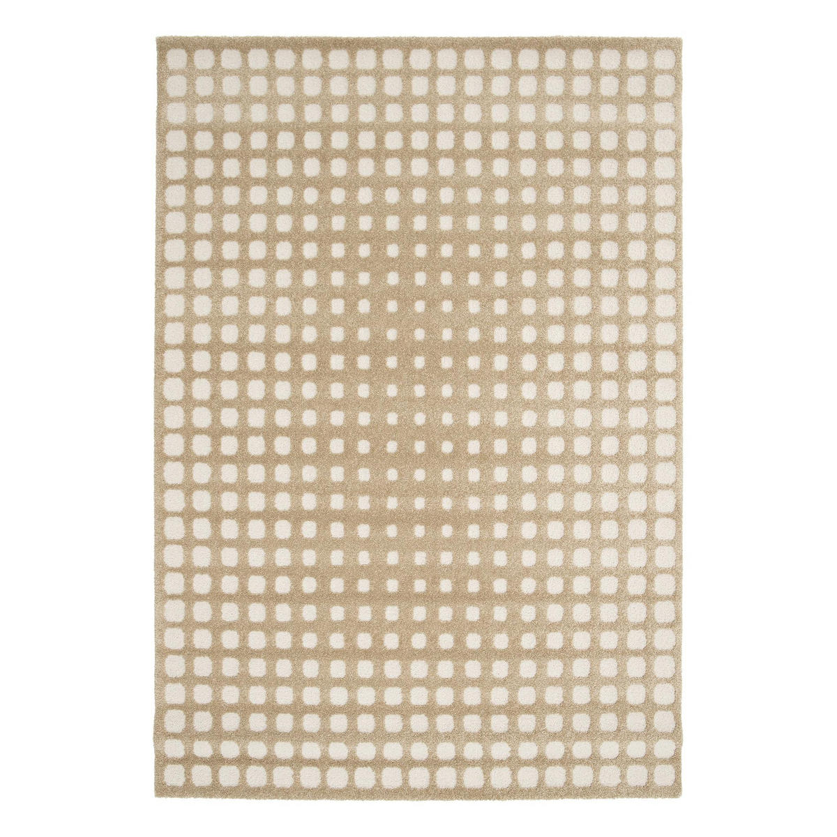 TEPPICH sehr weich mit Relief-Effekt bruin - Braun, Textil (160/230cm) - AFK Living