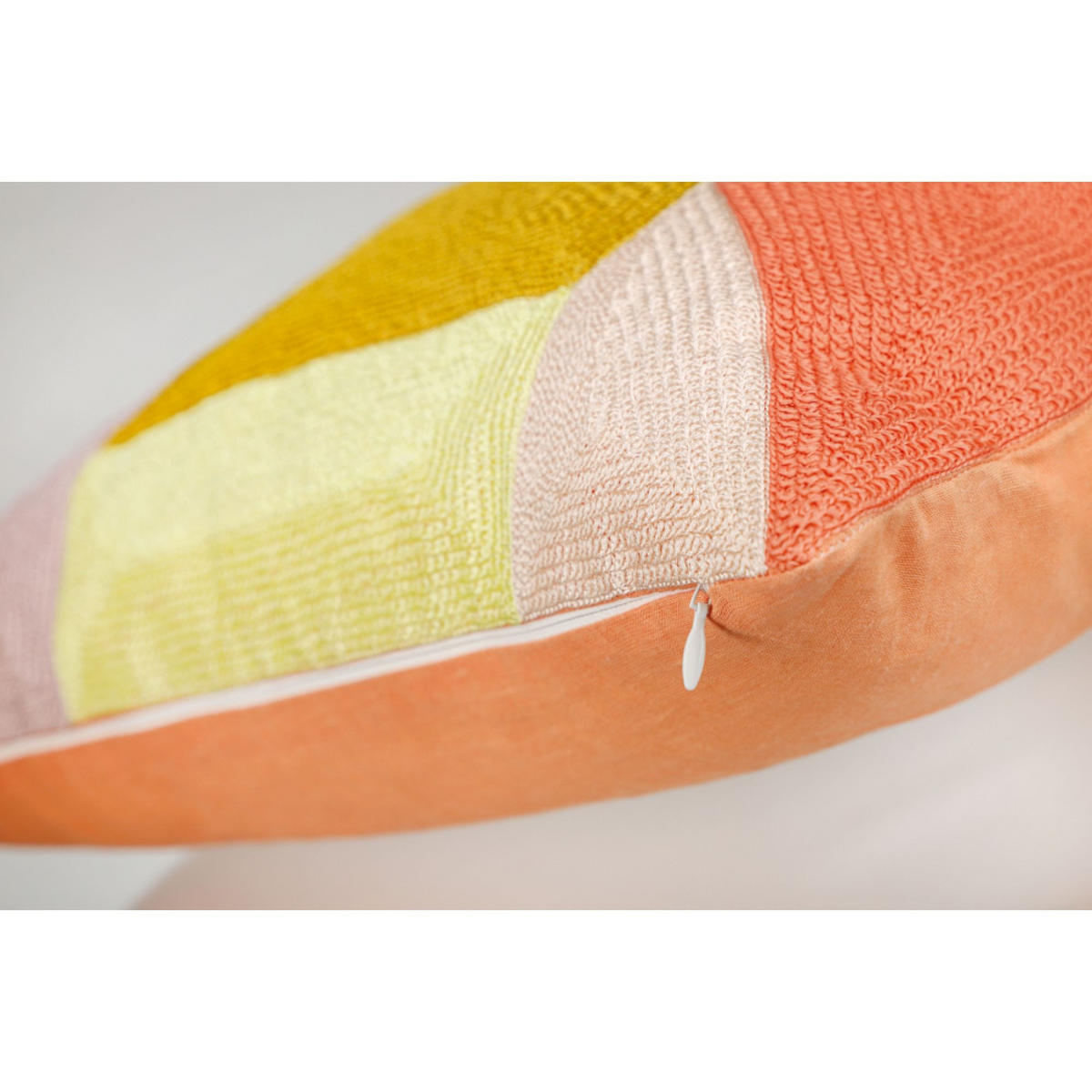 ZIERKISSENHÜLLE PAINT - Multicolor, Naturmaterialien (38/58cm) - Schöner Wohnen