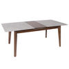 ESSZIMMERTISCH rechteck Grau - Grau, Holz (90/200/77cm) - MCW