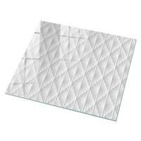 GLASPLATTE 80x60 cm – Geometrische Muster - Schwarz, Glas (0.4/80/60cm) - ArtPrintCave