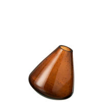 VASE TOPAZ - Glas - Braun - Ø 11.5 cm - Braun, Glas (11.5/13.5cm) - J-Line