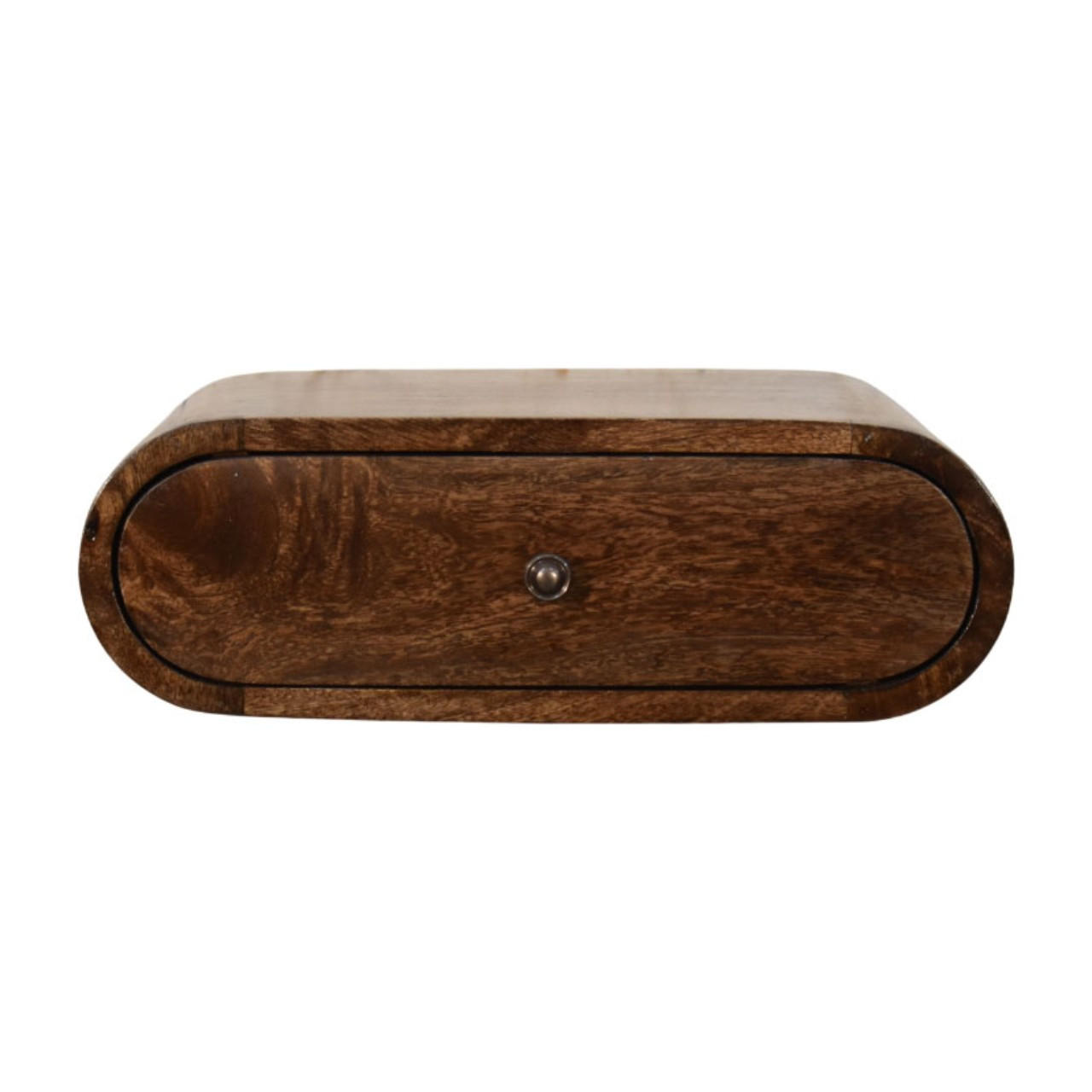 Artisan Furniture AKCENTOVÝ STOLEK s povrchem ze slaného dubu, mramorová deska nahoře, bílá