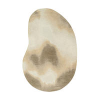 TEPPICH Nature Meditation Aquarelle 170/235 cm - Beige, Kunststoff/Textil (170/235cm) - Louis De Poortere