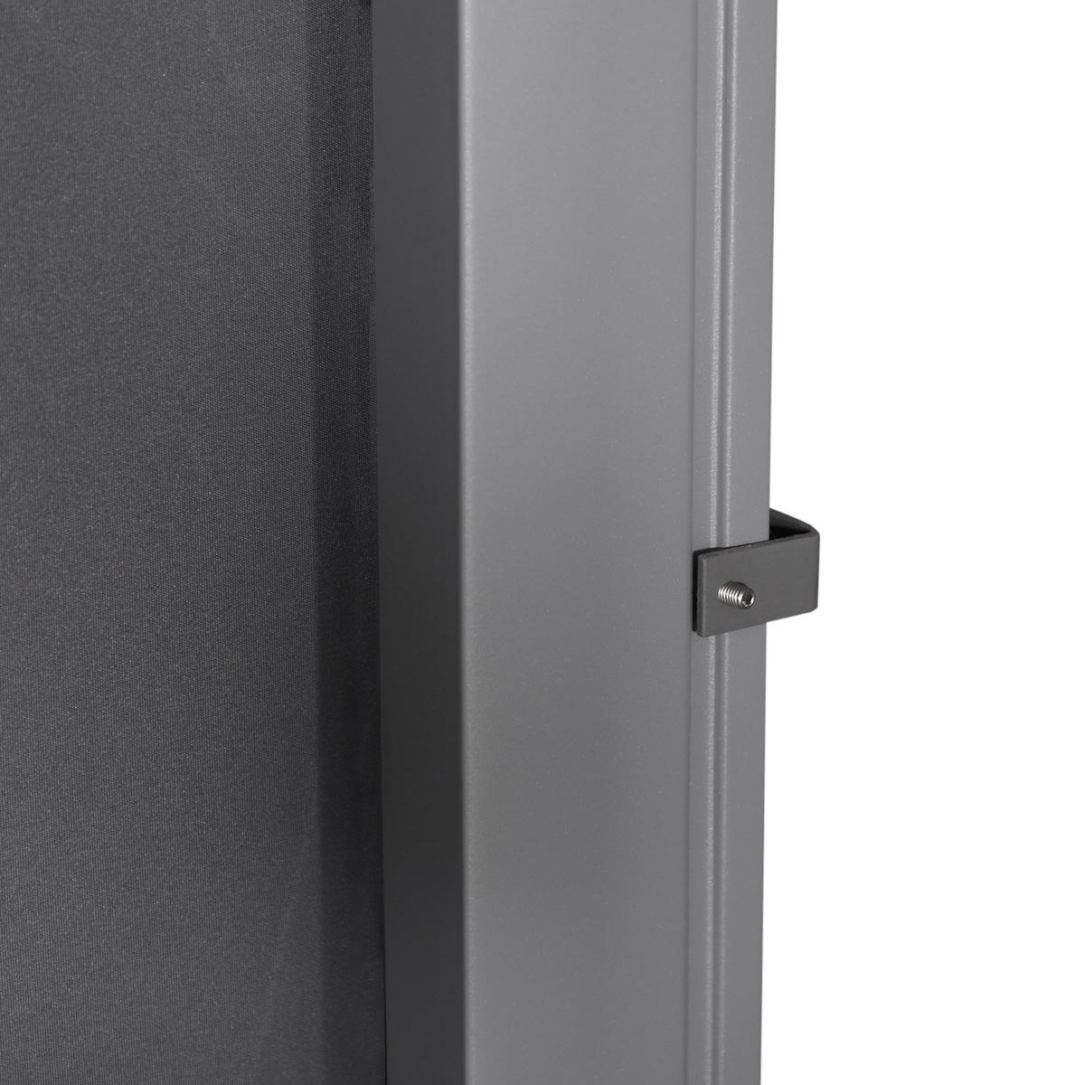 MARKISE DE-14020 ausziehbar 3/1,6 m, UV-Schutz Grau - Grau, Textil (0.01/160/300cm) - ComfortXL