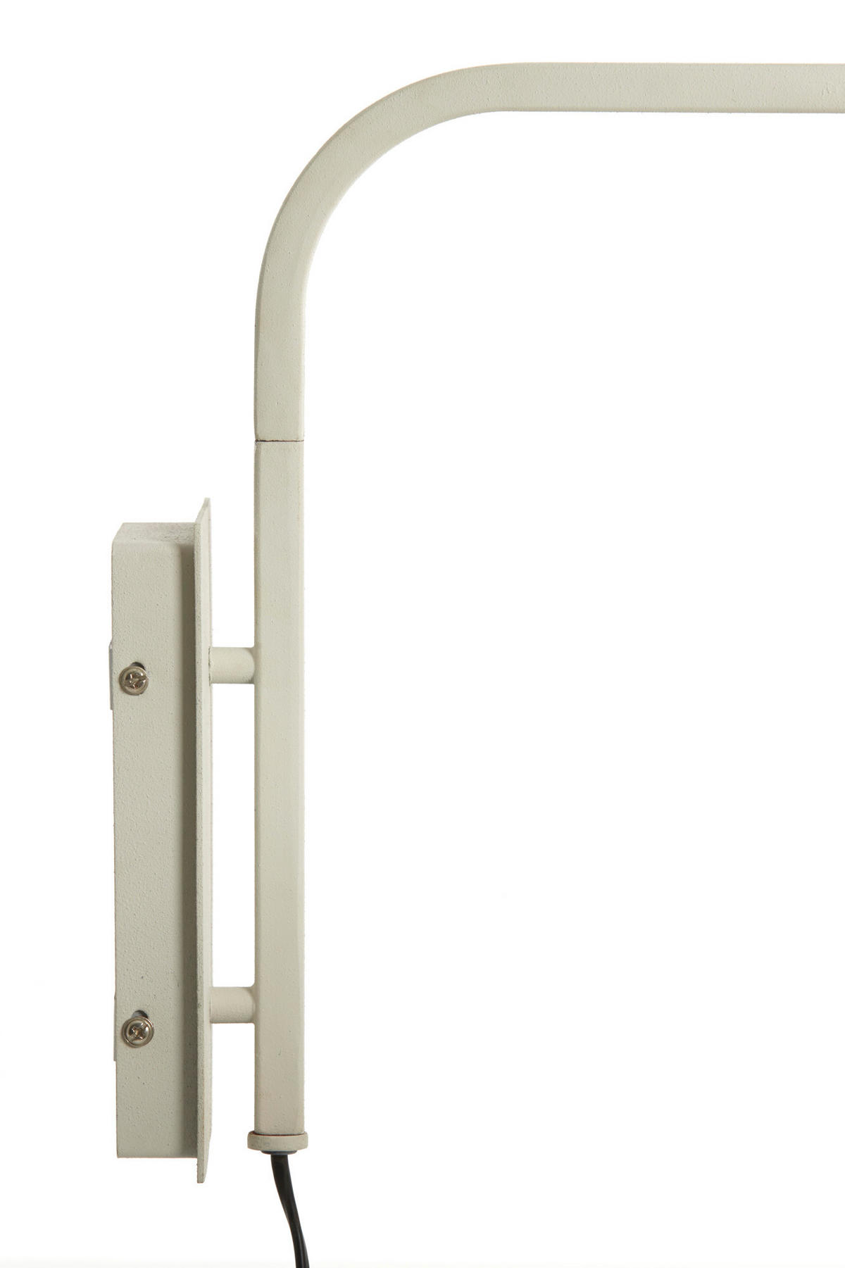 WANDLEUCHTE Mareno Weiß Ø101/33 cm - Weiß, Metall (10/33/101cm) - Light & Living