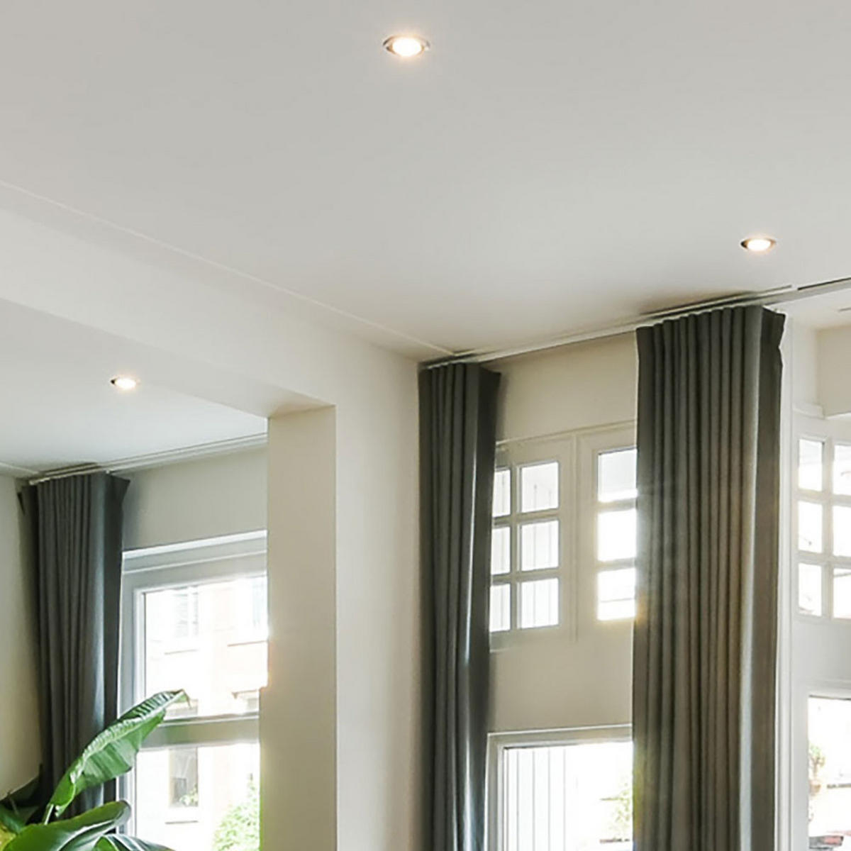 LED WANDLEUCHTE Metall Silber schwenkbar 3er Set - Silberfarben, Metall (8.3/9/8.3cm)