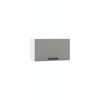 HÄNGESCHRANK W60OKGR - KENDRO - Zeitlose Küchen Eleganz - Weiß/Grau, Holz/Metall (60/36/30cm) - ROYAL24_MARKT
