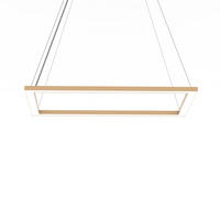 LED-HÄNGELEUCHTE Floor 40x60 - Goldfarben, Metall (40/60/100cm) - Lumicom