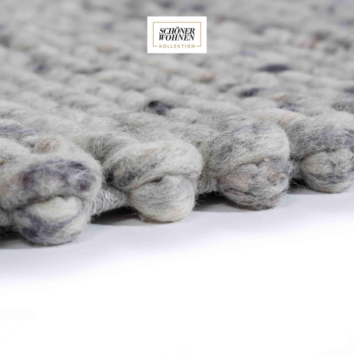 KOBEREC v obývacej izbe ENISA - sivá, textil (70/140cm) - Schöner Wohnen
