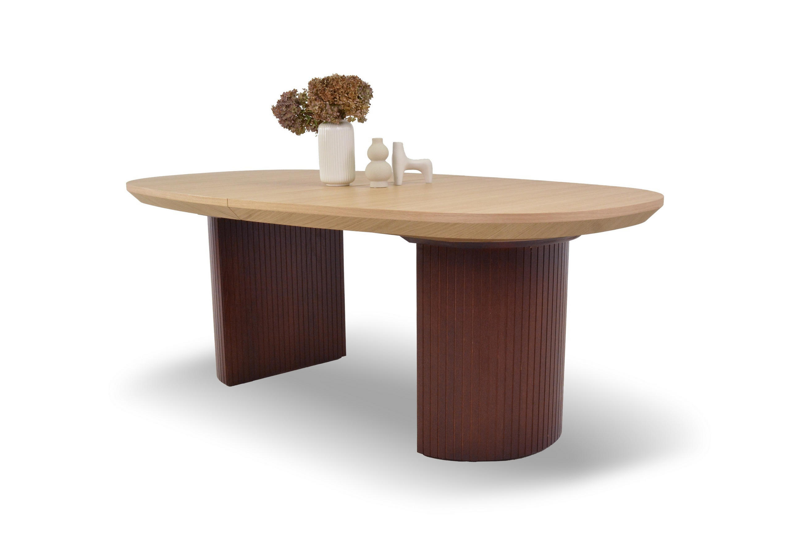 ESSTISCH STILO Ausziehbar 200 - 300 / 110 x 76 cm - Eichefarben/Braun, Holz (200/110/76cm) - MASSENO