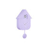 WANDUHR Modern Cuckoo 8/21/41 cm - Lila, Kunststoff (21/41/8cm) - Karlsson