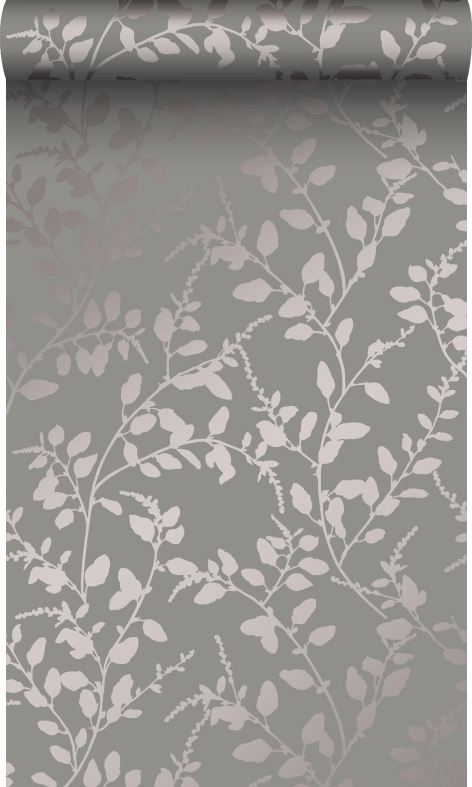 TAPETE Blätter 53 cm x 10.05 m - Braun, Papier (53/1000cm) - Origin Wallcoverings