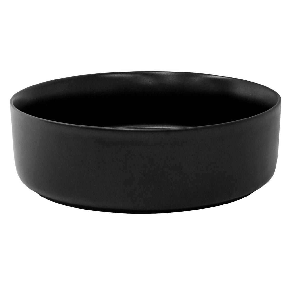 WASCHBECKEN - Weiß, Keramik (35.5/12/35.5cm) - ML-DESIGN