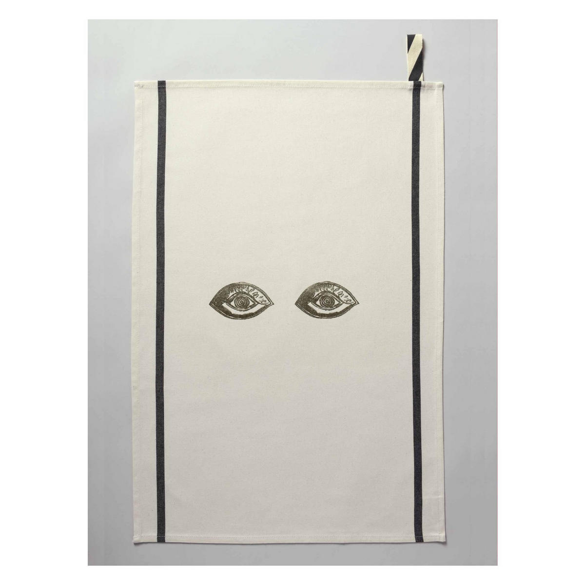 GESCHIRRTUCH Bon oeil gold 50 x 70 cm - Goldfarben, Textil (70/50cm)