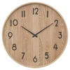 WANDUHR Ivana Ø 55 cm - Beige, Holzwerkstoff (55/55/5.5cm) - Atmosphera Createur d´interieur