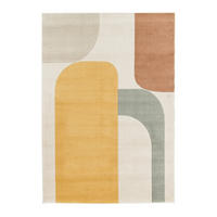 TEPPICH sehr weich pflegeleicht mehrfarbig - Multicolor, Textil (120/170cm) - AFK Living