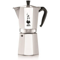 KAFFEEMASCHINE Percolator Moka Express 18 Tassen - Silberfarben, Metall (2/32/12cm) - Bialetti