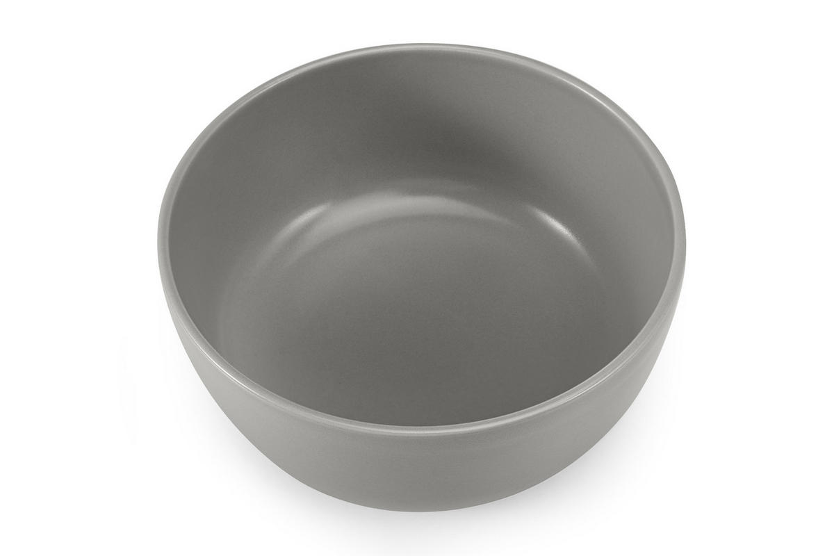 KOMBISERVICE VICTO 6 Personen 24-tlg - Grau, Keramik (27/2/27cm) - KONSIMO®