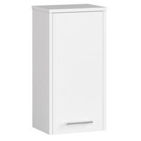 HÄNGESCHRANK Weiß 30x22,5x60 cm - Silberfarben/Weiß, Holzwerkstoff/Kunststoff (30/60/22.5cm) - Akord