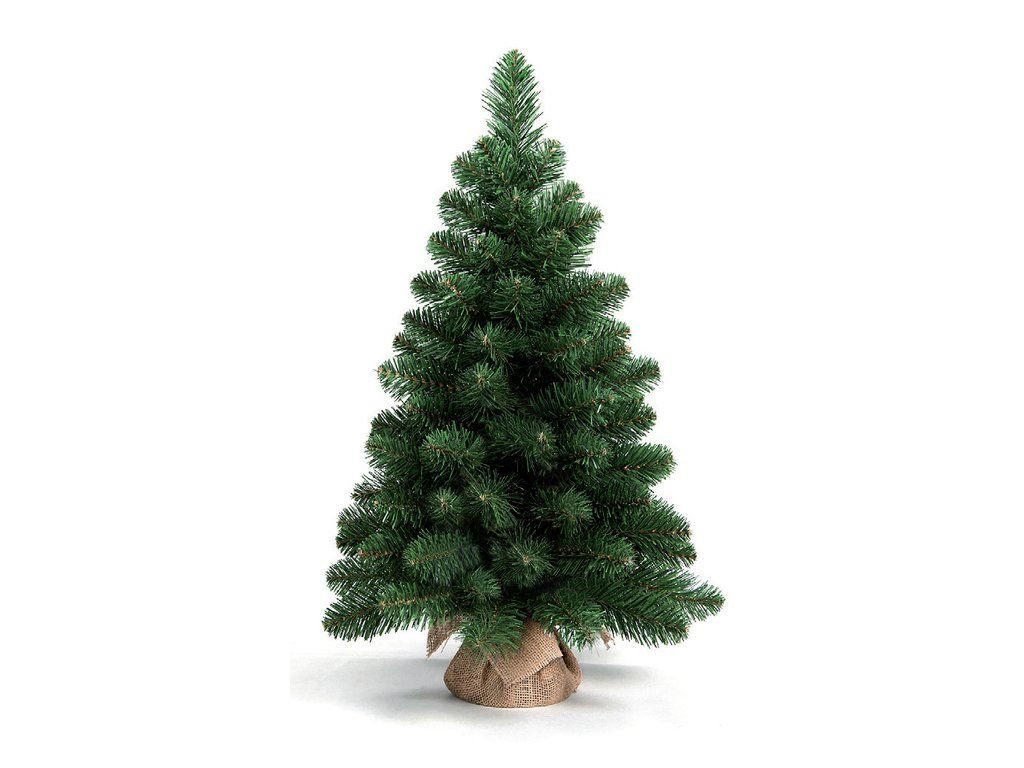 WEIHNACHTSBAUM künstlich Narnie in Blumentopf 60cm, Tannenbaum Christbaum Kunstbaum Dekobaum - Grün, Kunststoff/Stein (38/60cm) - LAALU