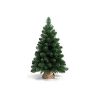 WEIHNACHTSBAUM künstlich Narnie in Blumentopf 60cm, Tannenbaum Christbaum Kunstbaum Dekobaum - Grün, Kunststoff/Stein (38/60cm) - LAALU