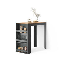 BARTISCH Regusa Goldkraft Eiche/Anthrazit 57 x 117 cm - Honigeiche/Anthrazit, Holzwerkstoff (117/57/106cm) - Livinity®