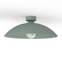DECKENLEUCHTE - Grün, Metall (40/40/14.5cm) - Lumicom